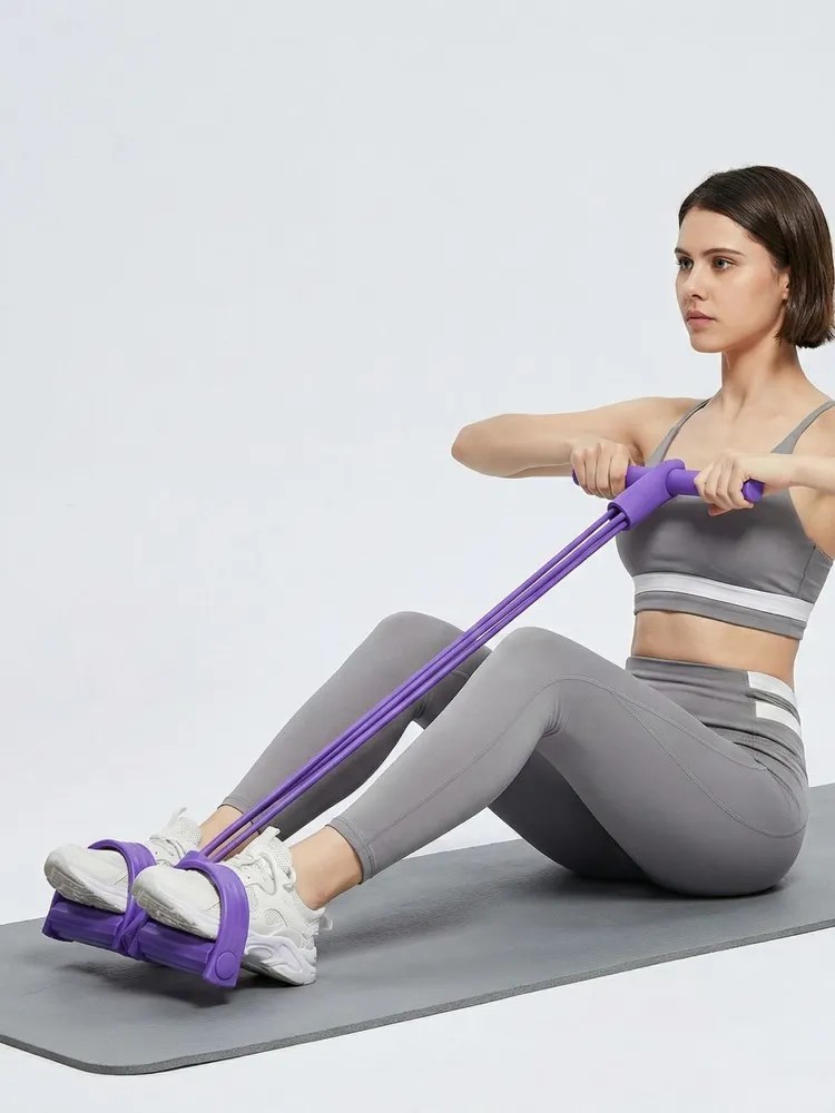 Home Gym Resistance Machine - Fasce Elastiche di Resistenza per Allenamento,