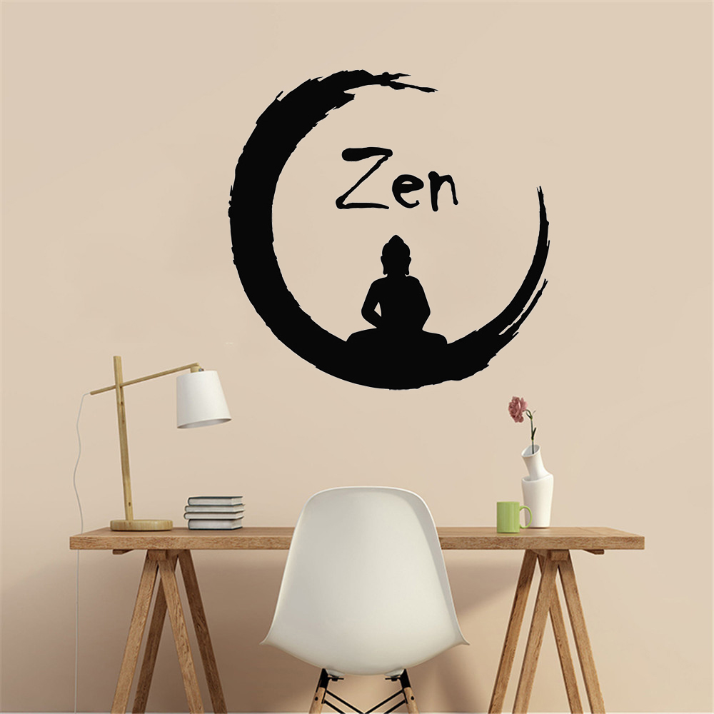 Home Gym Zen - Meditazione buddista Buddha Yoga Zen adesivi