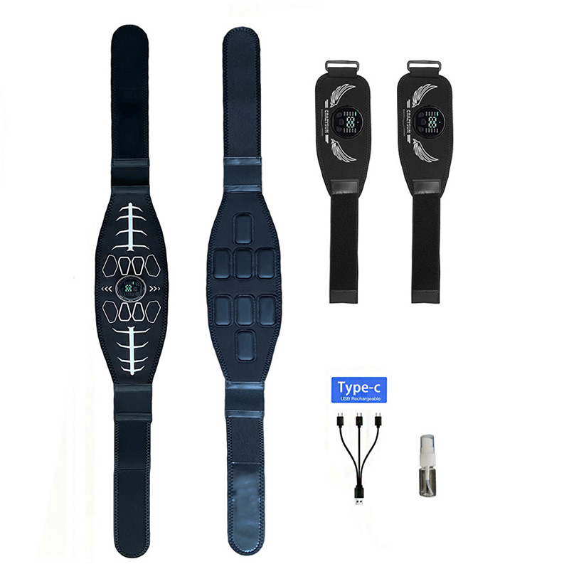 Home Gym Electric Machine - Cintura Tonificante Addominale Intelligente, Tonificatore Muscolare,