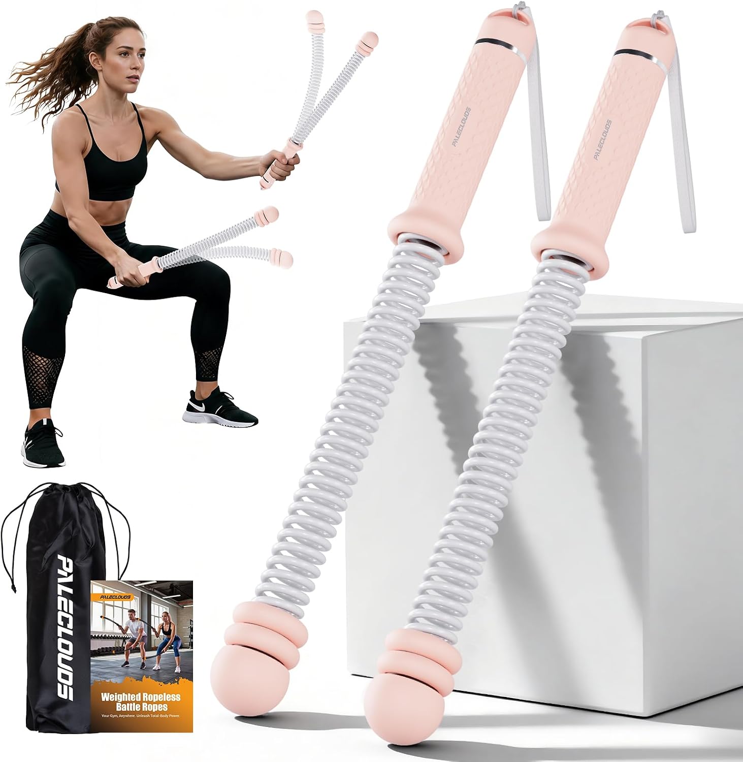 Home Gym Weight - Corda da Allenamento Portatile Senza Fili,