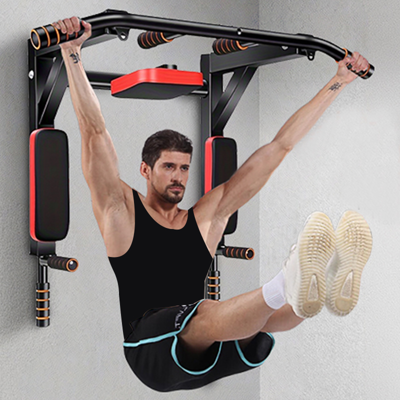 Home Gym Used - Barra per trazioni multifunzionale da parete,