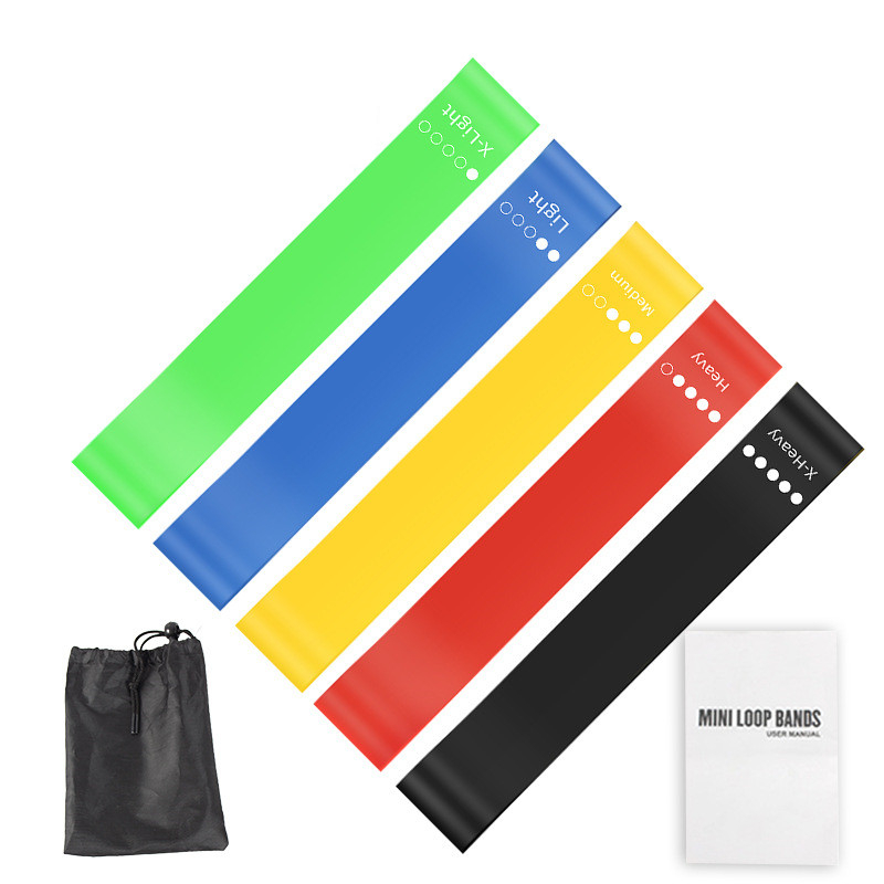 Home Gym Resistance Machine - Set di 5 Fasce di Resistenza