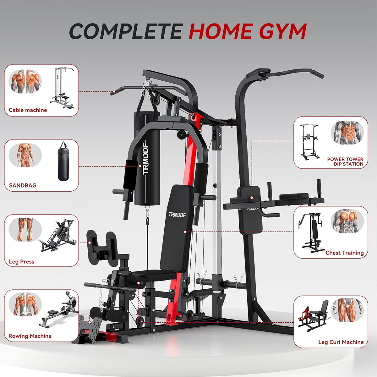 Attrezzatura per palestra dome - Home Gym Leg Press recensione e prezzo