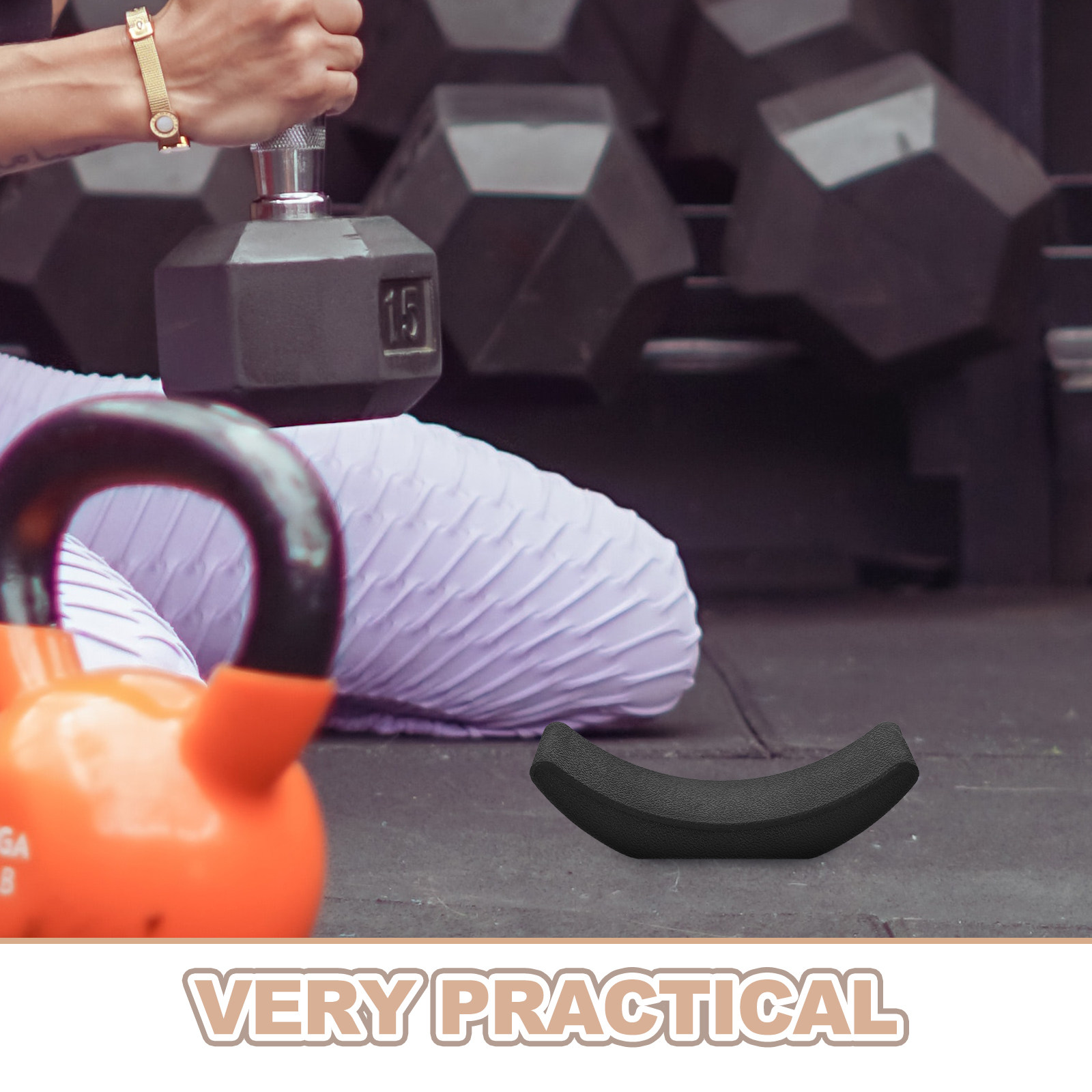 4 pezzi di protezioni in gomma - Home Gym Weight recensione e prezzo