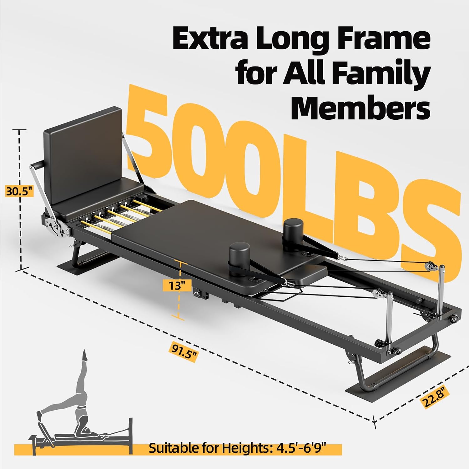 Macchina Pilates Reformer Pieg - Home Gym Resistance Machine recensione e prezzo